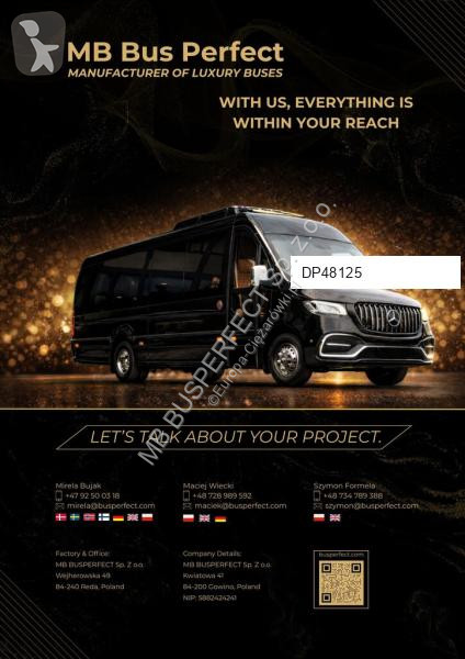 Autobús Mercedes 519CDI – MB BUSPERFECT - VIP Line