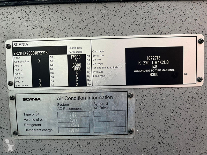 Autobussen Scania CK 320 UB4x2 LB II 2+2+1...