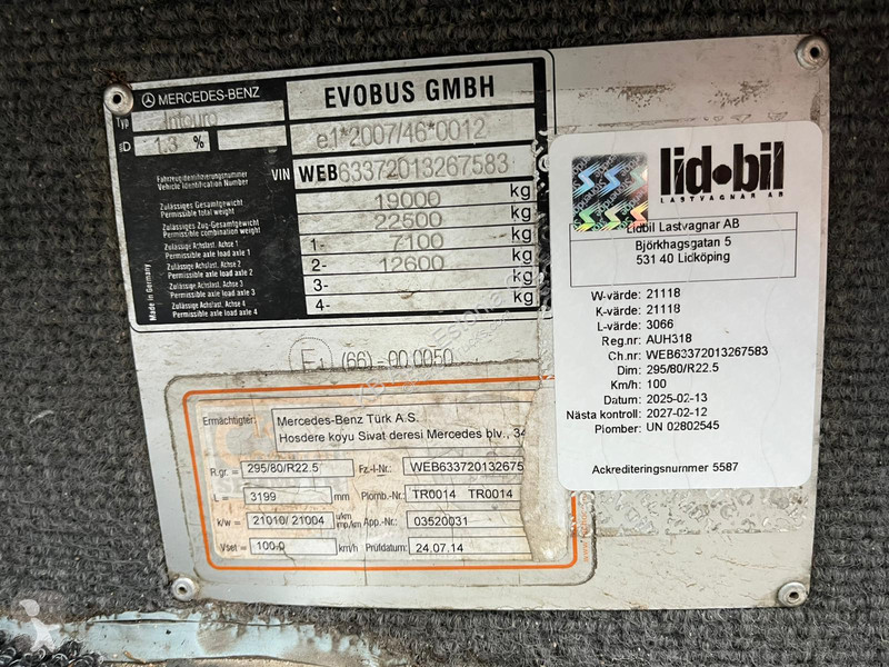 Autobuz Mercedes INTOURO 4x2 49 SEATS / AC /...