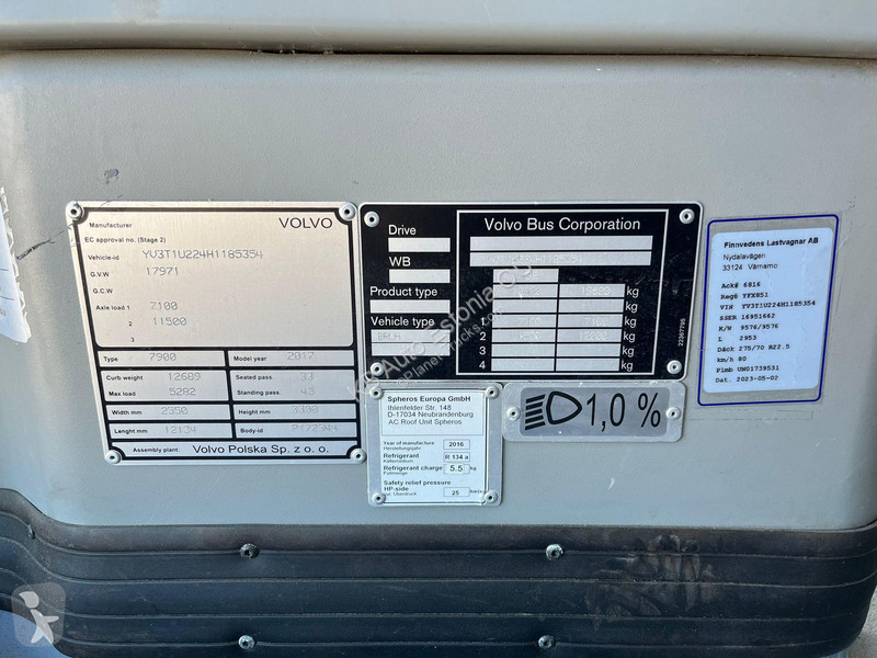 Градски автобус Volvo B5LH 7900 HC 4x2 HYBRID /...