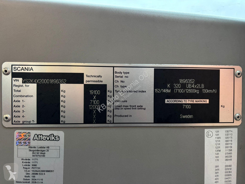 Bus Scania K 320 Citywide E 4x2 40 SEATS / AC /...