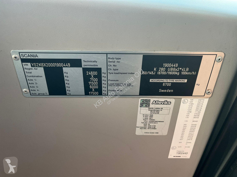 باص Scania K 280 Citywide E 6x2*4 44 SEATS / AC...