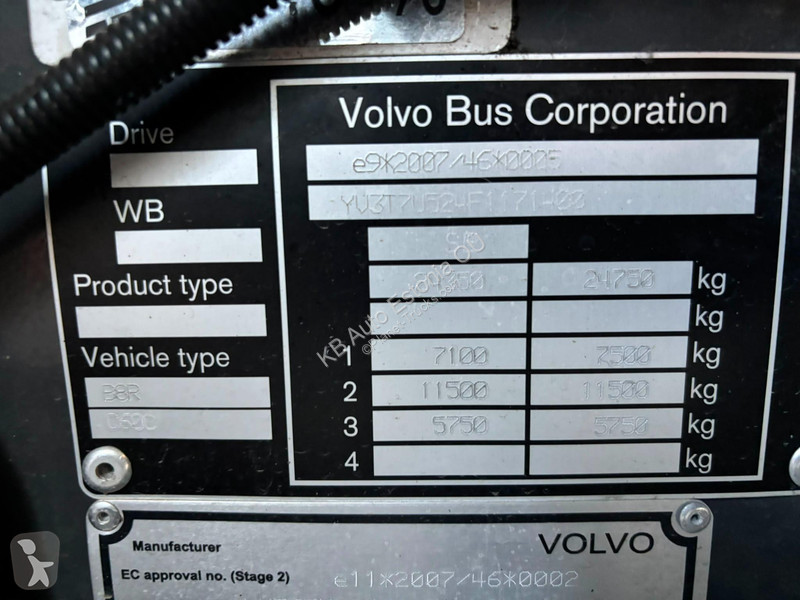 Pullman Volvo B8RLE 6x2*4 AC / AUXILIARY HEATING