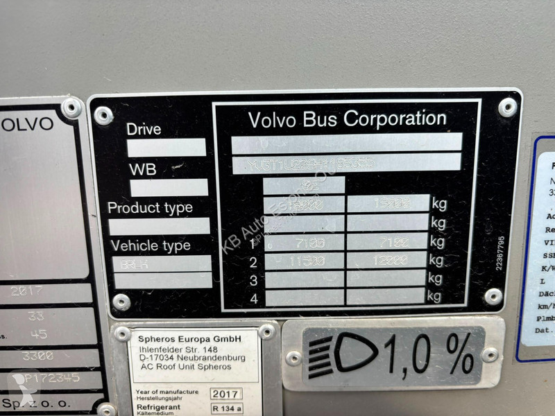 باص Volvo B5LH HYBRID 4x2 33 SEATS / AC /...