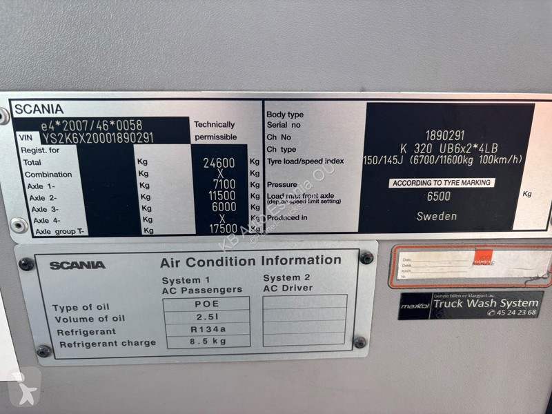 Autobus Scania K 320 Citywide 6x2*4 AC /...