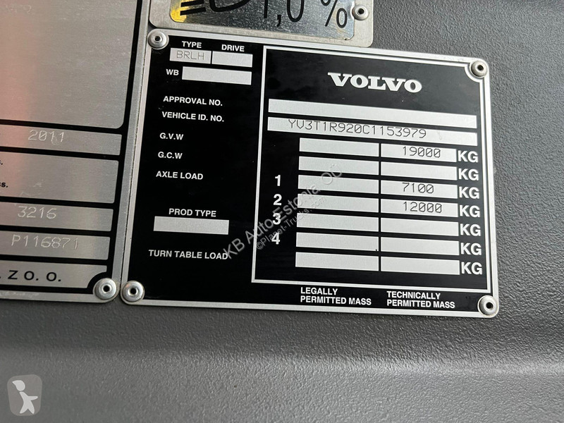 Autobussen Volvo BRLH 7700 HYBRID 4x2 2 UITS...
