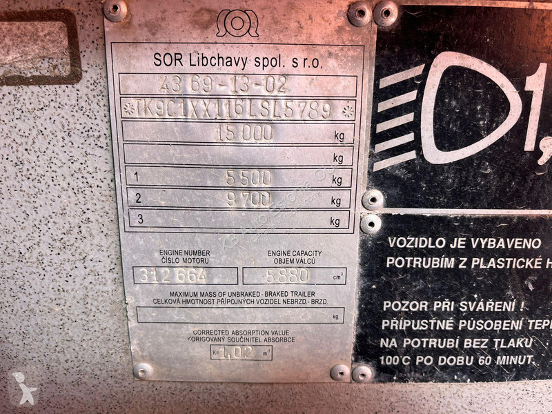 Autobuz SOR C 10.5 47 SEATS + 30 STANDING /...