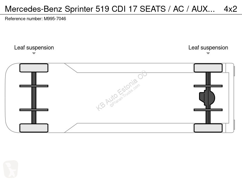 Autobuz Mercedes 519 CDI 17 SEATS / AC /...