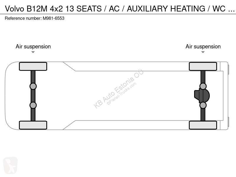 Autobuz Volvo M 4x2 13 SEATS / AC / AUXILIARY...