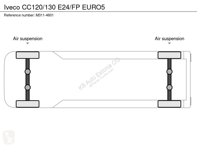 باص Iveco CC120/130 E24/FP EURO5