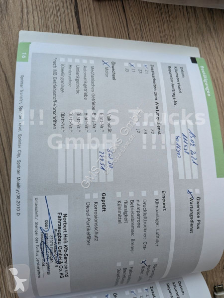 باص Mercedes 316 / 15 Sitzer / 100% Service /...