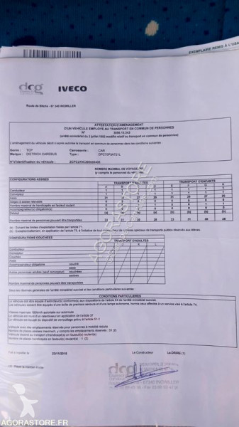 Autobussen Dietrich Carebus PRODIG