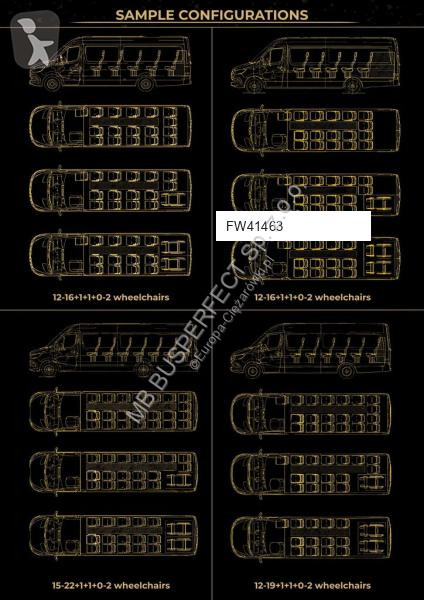 Véhicule utilitaire Mercedes 519 CDI – MB...