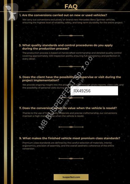 Furgoneta Mercedes 319 CDI – VIP Edition