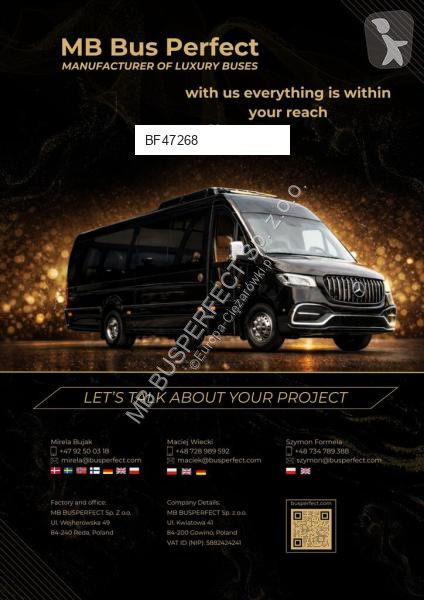 Furgoneta Mercedes 519 CDI – MB BUSPERFECT -...