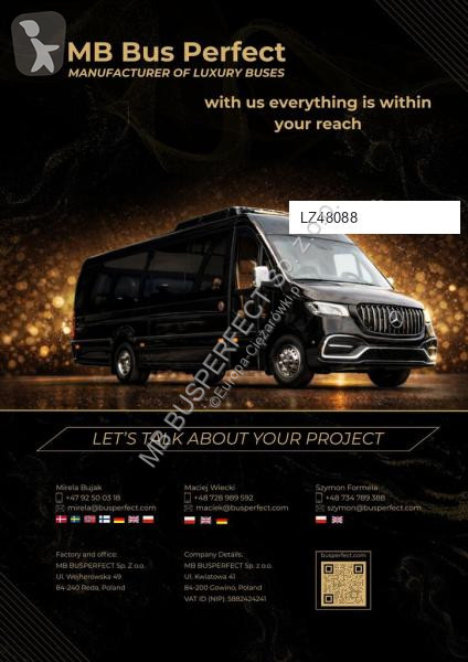 Autobussen Mercedes 519 CDI – MB BUSPERFECT -...