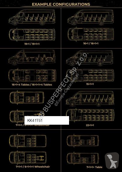 Mercedes 519 CDI - MB BUSPERFECT - Premium Line...