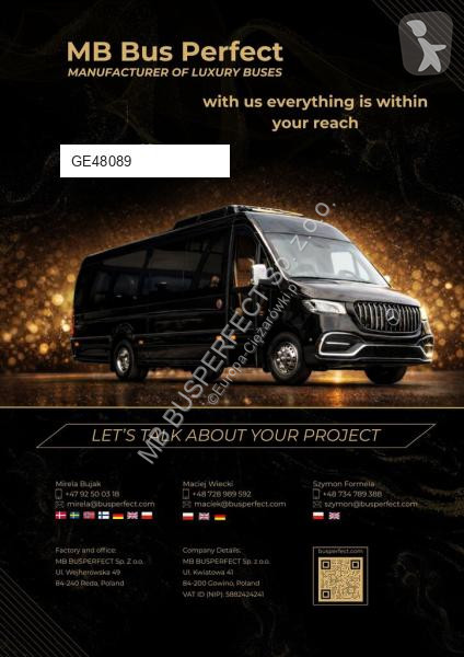 Mercedes 519CDI - MB BUSPERFECT - VIP Line van