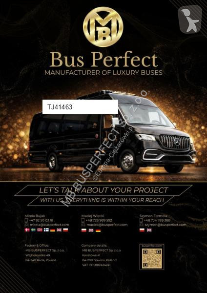 Mercedes 519 CDI – MB BUSPERFECT - Premium Line...