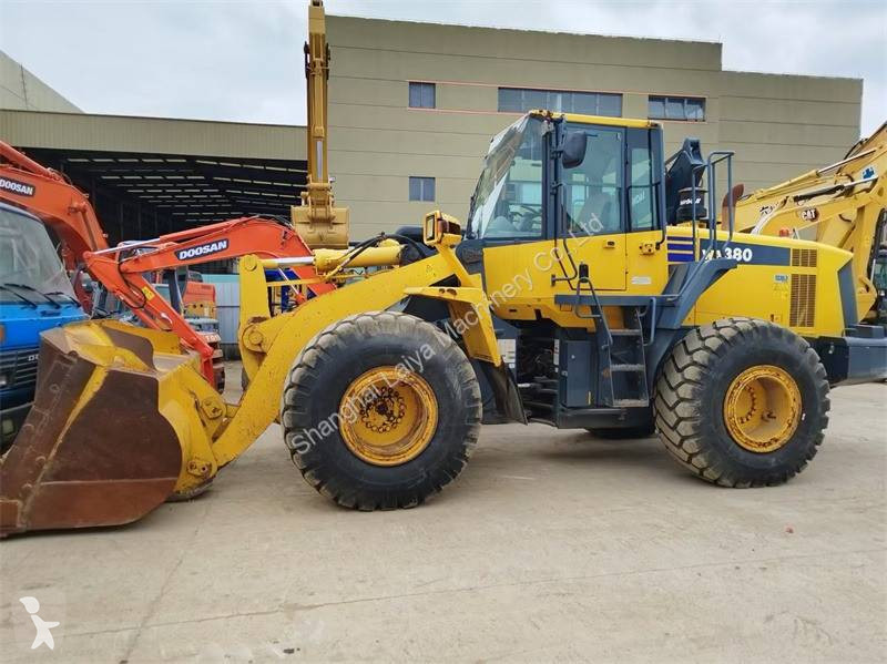 Pá carregadora Komatsu WA380