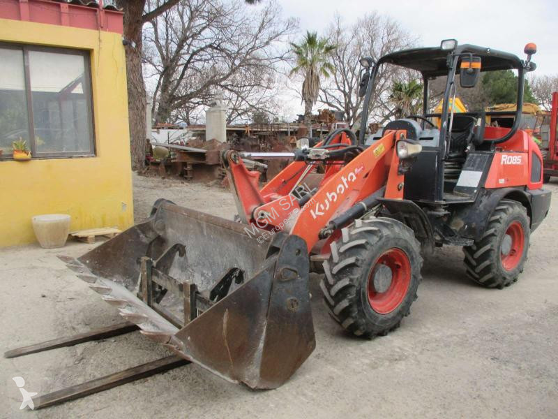 Pala cargadora Kubota 085 Series R
