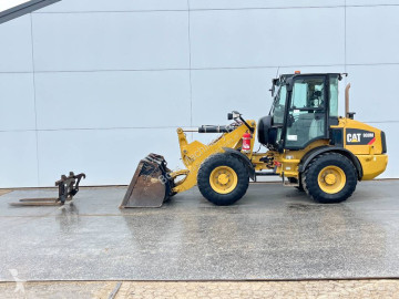 Caterpillar 908 M - Bucket + Forks / Automatic Greasing