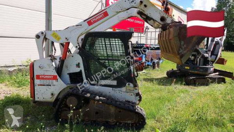Pá carregadora escavadora com lagartas Bobcat