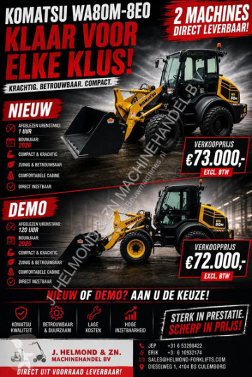 Chargeuse sur pneus Komatsu