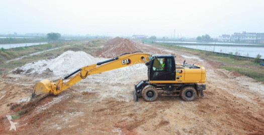 Escavadora de rodas Caterpillar nova