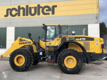 Pá carregadora Komatsu WA470-7 pá carregadora sobre pneus usada