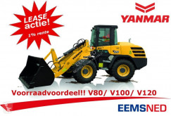 Chargeuse sur pneus V80 - V100 - V120 Voorraad Actie Lease 1%