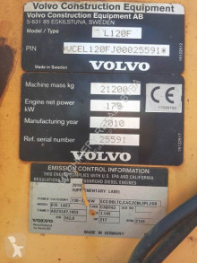 Pala cargadora Volvo L 120 F pala cargadora de ruedas usada
