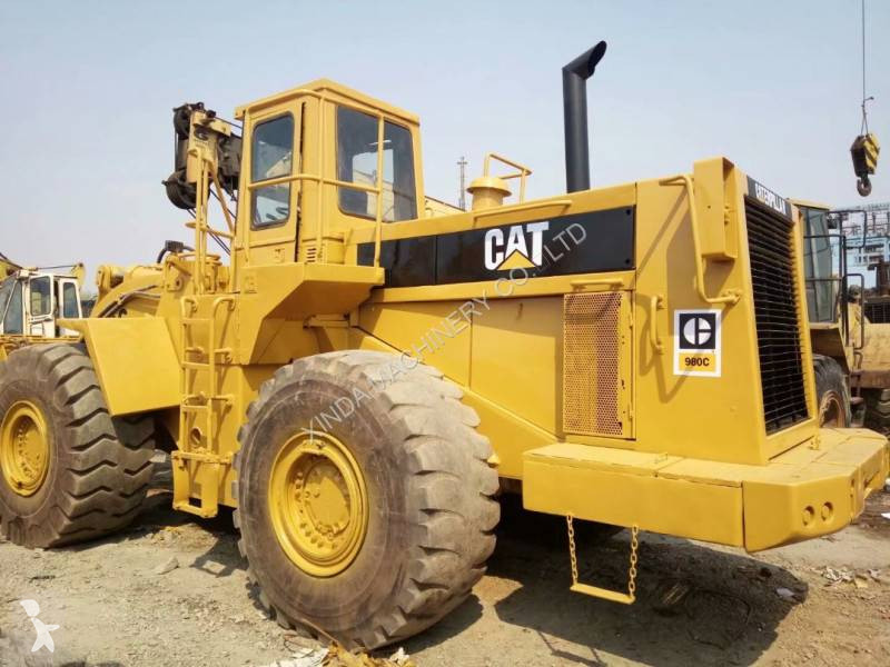 Læssemaskine Caterpillar CAT 980C With Fork 966...