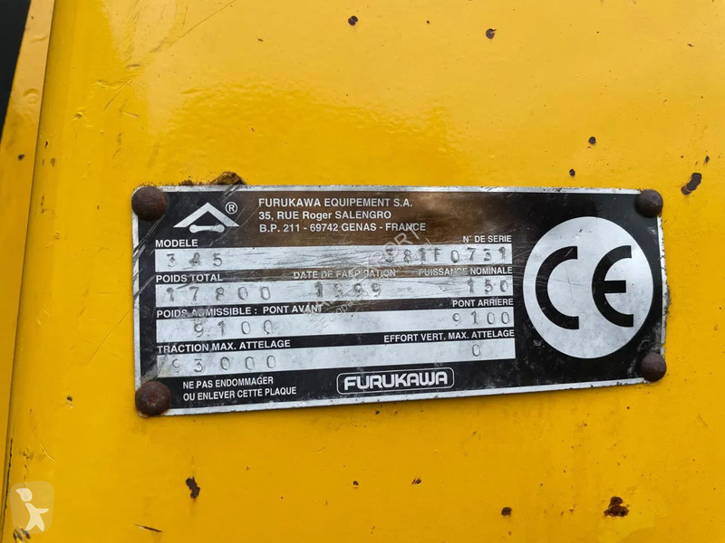 Læssemaskine Furukawa Wheel Loader Cummins...