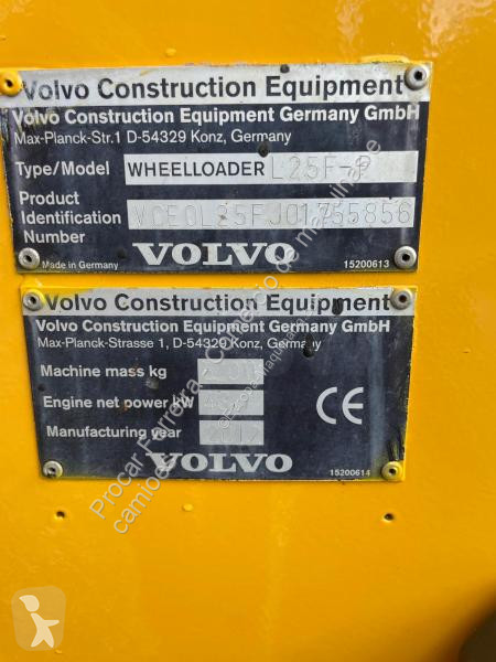 Pá carregadora Volvo