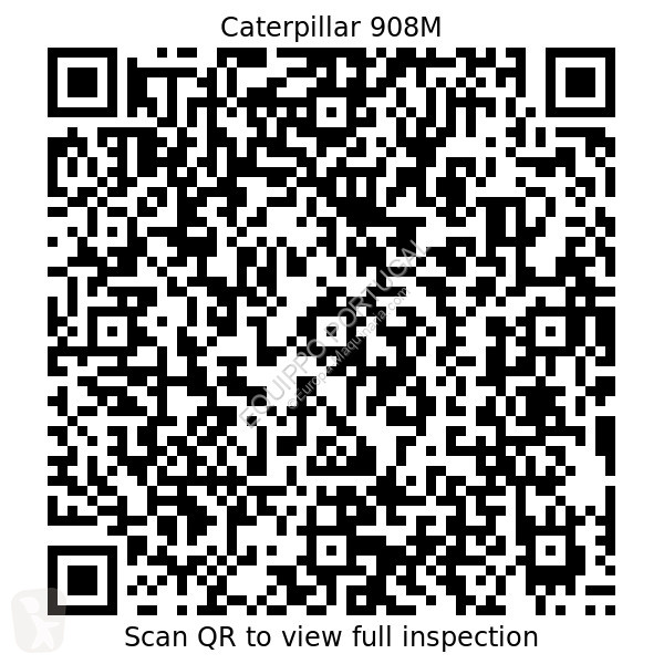 Pá carregadora Caterpillar 908M