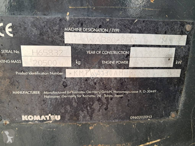 مُحمّلة Komatsu -8E0