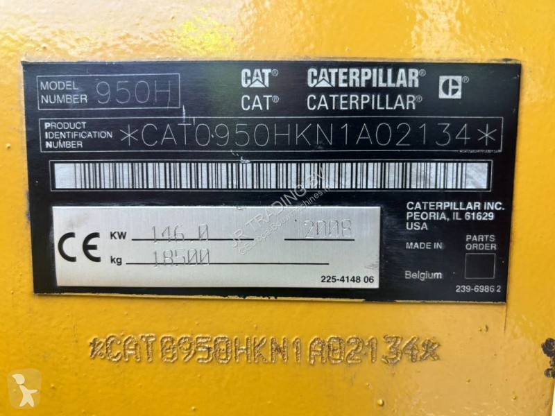 مُحمّلة Caterpillar (Verified low hours)