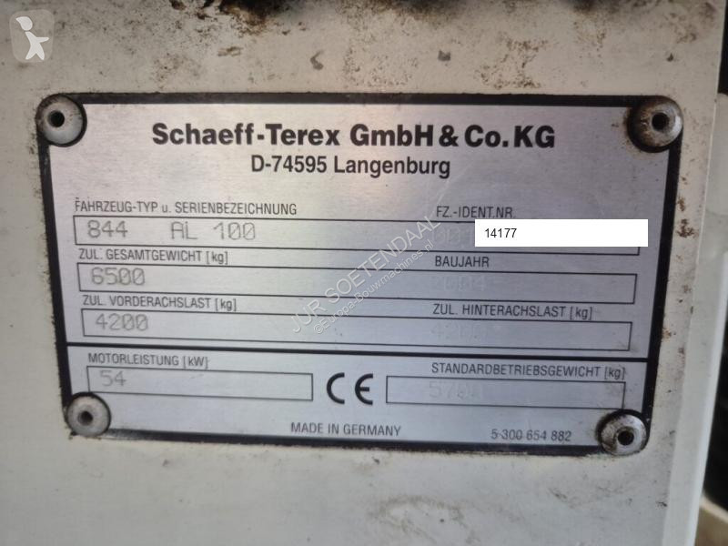 Læssemaskine Schaeff type 844 - model AL100