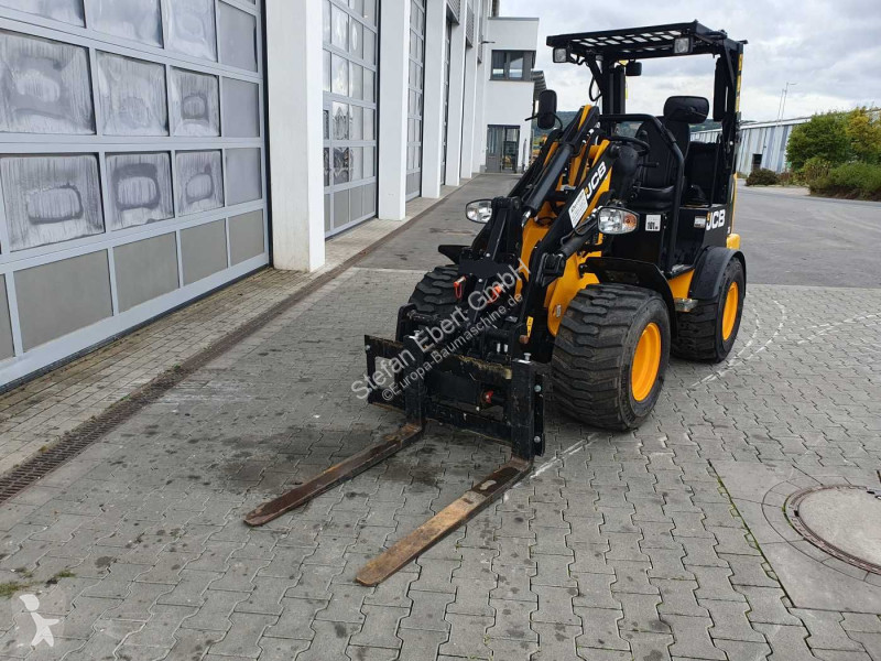 Læssemaskine JCB Klappdach / Schaufel + Gabel /...