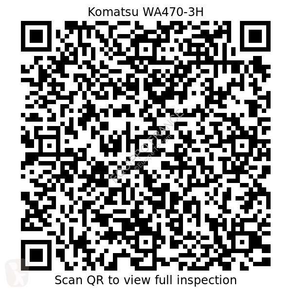 مُحمّلة Komatsu WA470-3H