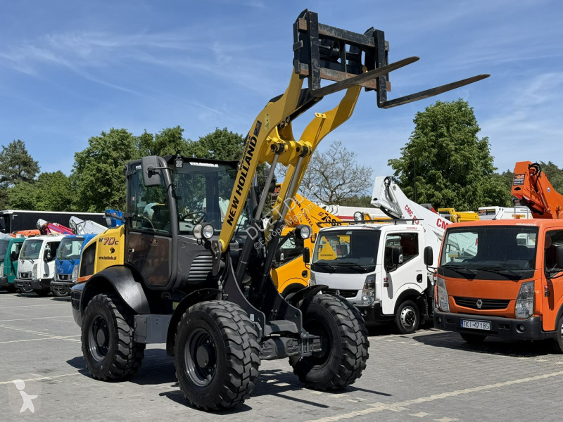 Læssemaskine New Holland C Compact Widły +...