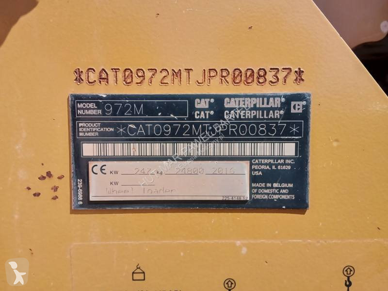 Nakladač Caterpillar 972M