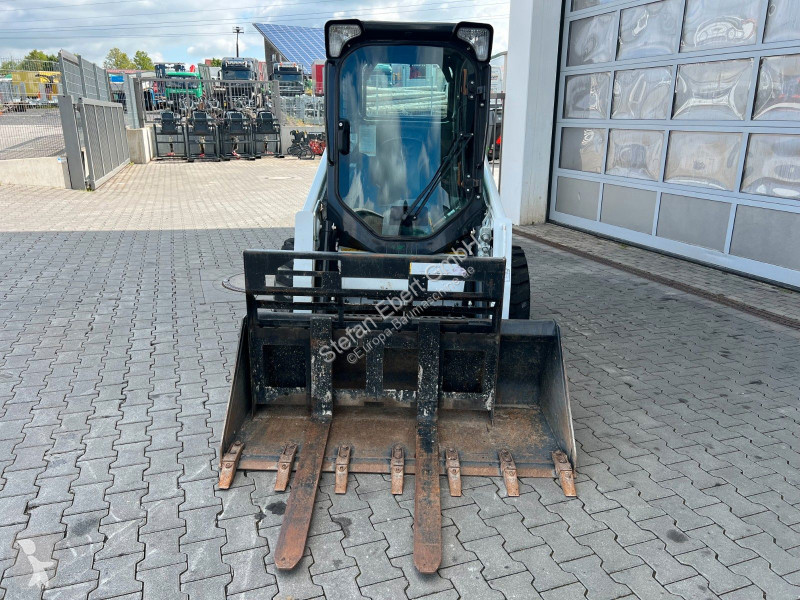 Læssemaskine Bobcat S450 / nur 131h !! / Gabel...