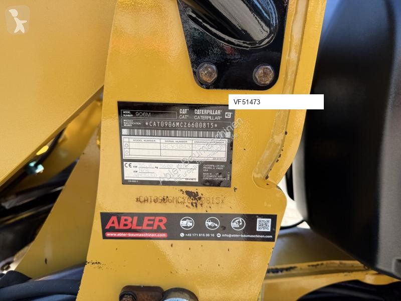 Pala Caterpillar CAT 906M Radlader 55 kW 5600 kg