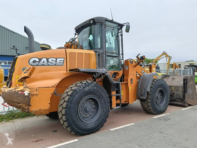 Læssemaskine Case shovel wiellader loader airco