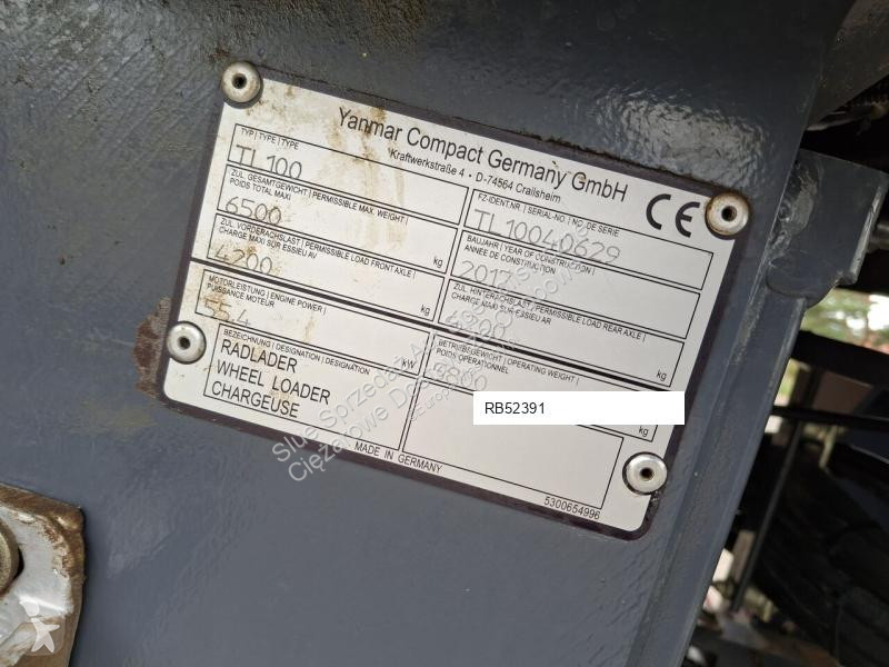 Lastare Schaeff TL100 YANMAR SILNIK DEUTZ...