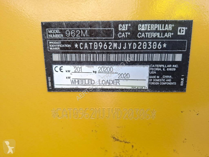 Chargeuse Caterpillar 962M