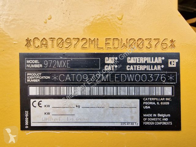 Shovel Caterpillar 972MXE