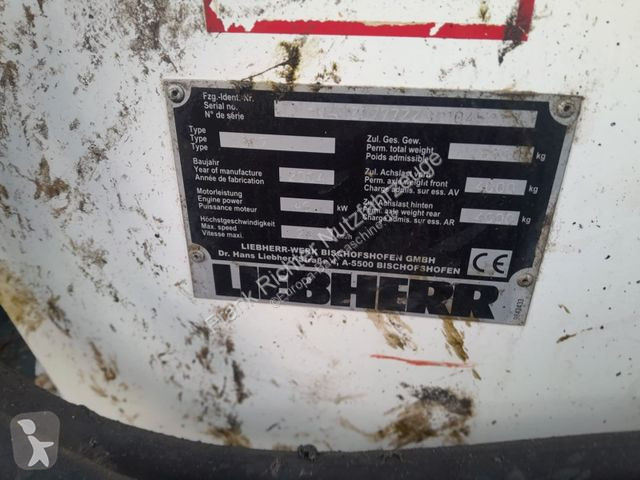 Pá carregadora Liebherr Stereo 507, erst...